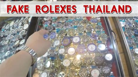 thailand fake rolex price|fake watches in bangkok.